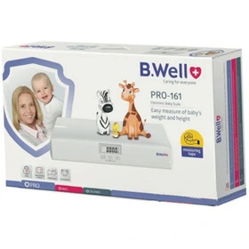 ترازو نوزاد دیجیتال همراه با قدسنج بی ول مدل PRO-161