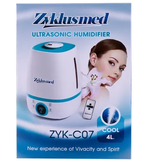دستگاه بخور سرد زیکلاس مد مدل ZYK-C07 ظرفیت ۴ لیتر